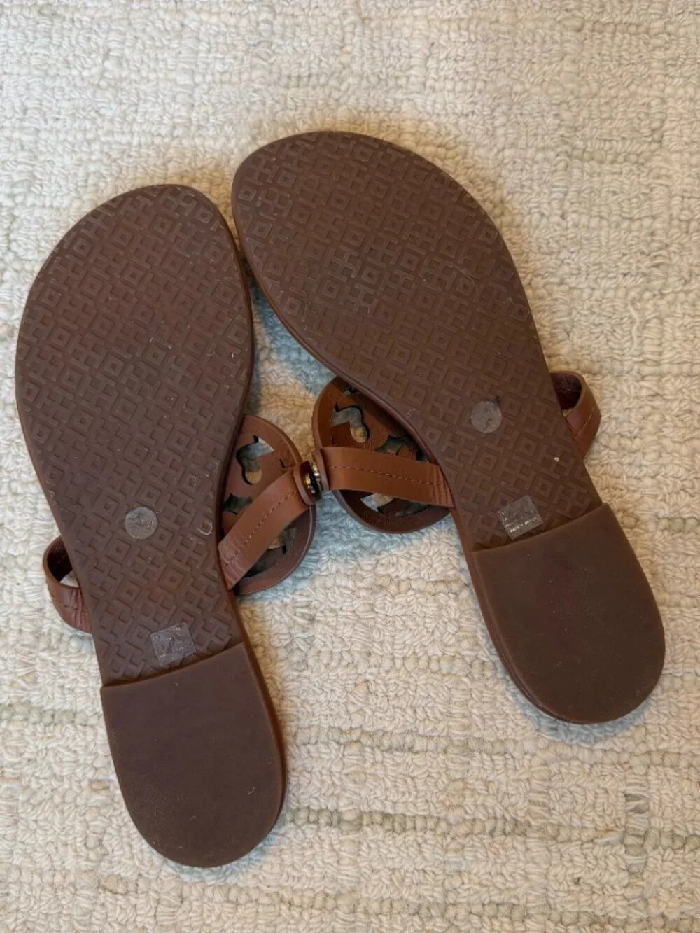 Tory Burch Size 9.5 Miller Sandal in Vintage Vachetta